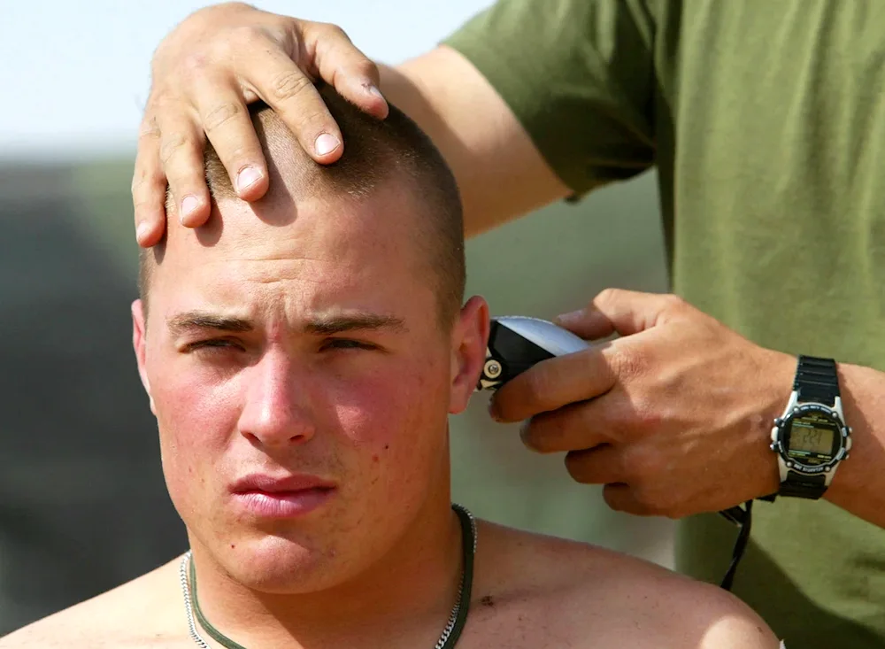 Army haircut