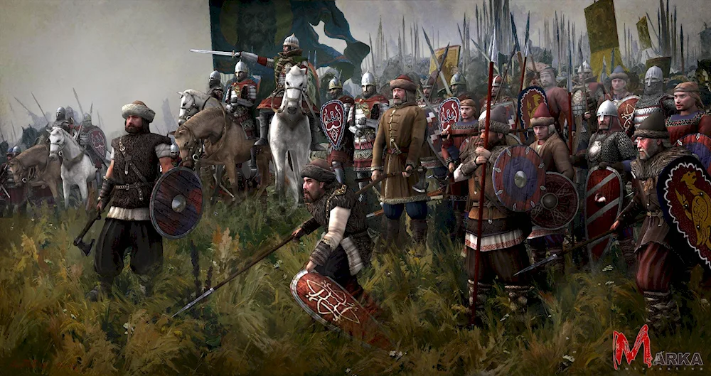 Ancient Rus army of the 13th century