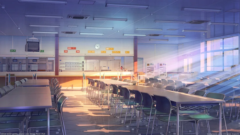 Anime school background for gacha life