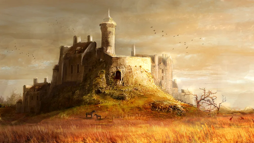 Battles Fantasy Bastion under siege