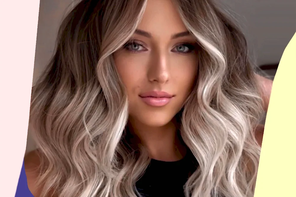 Arctic blond on blonde hair