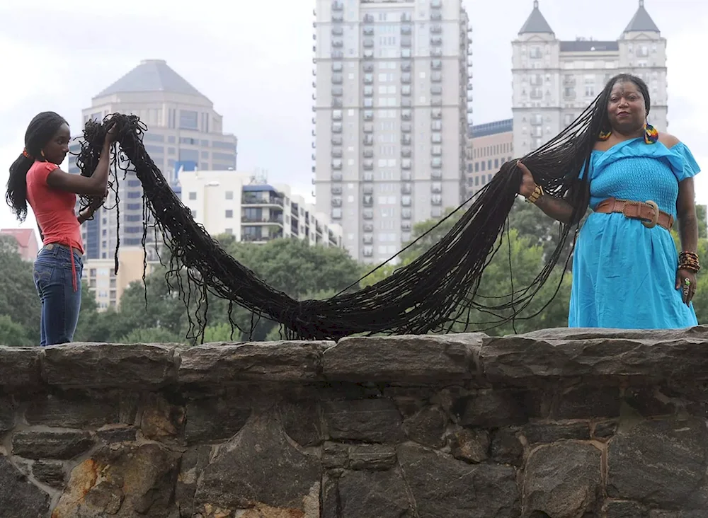 Asha Mandela black Rapunzel