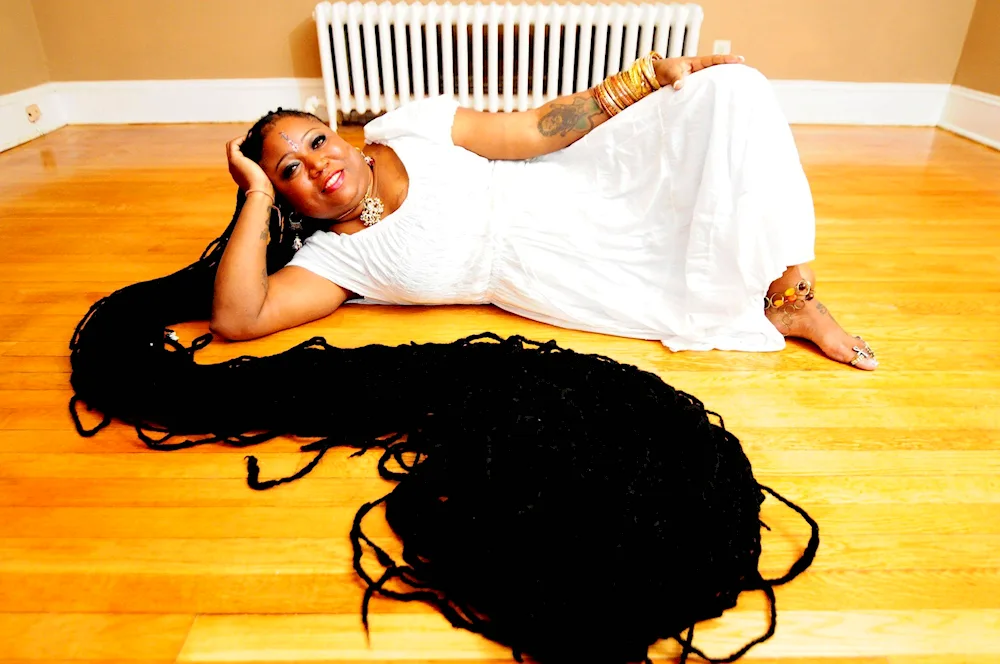 Asha Mandela dreadlocks