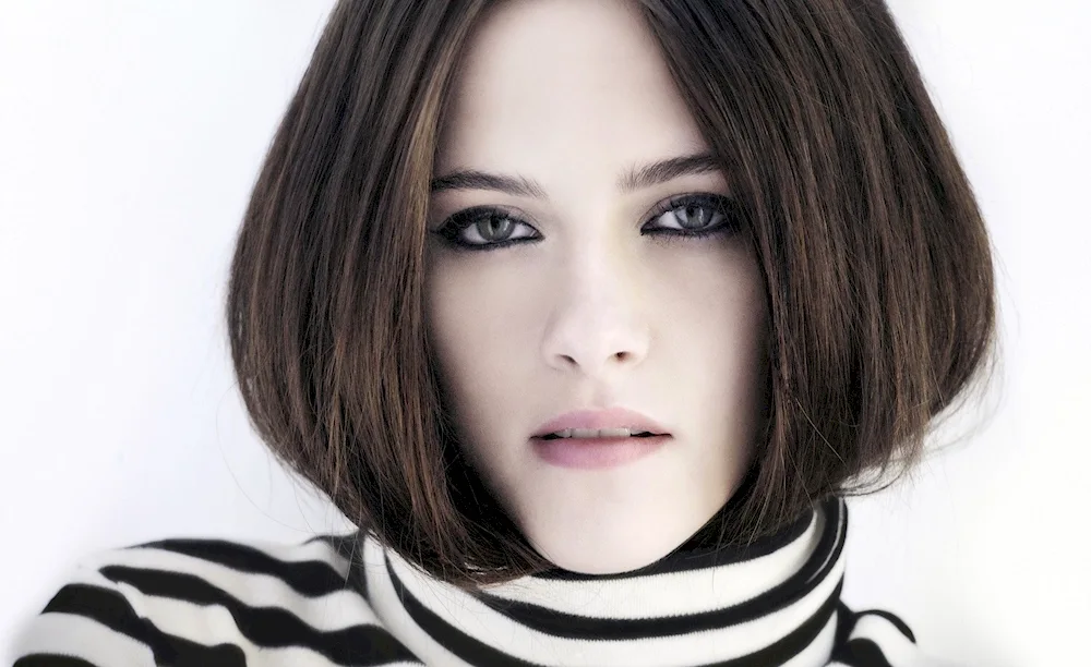 Straight cut bob