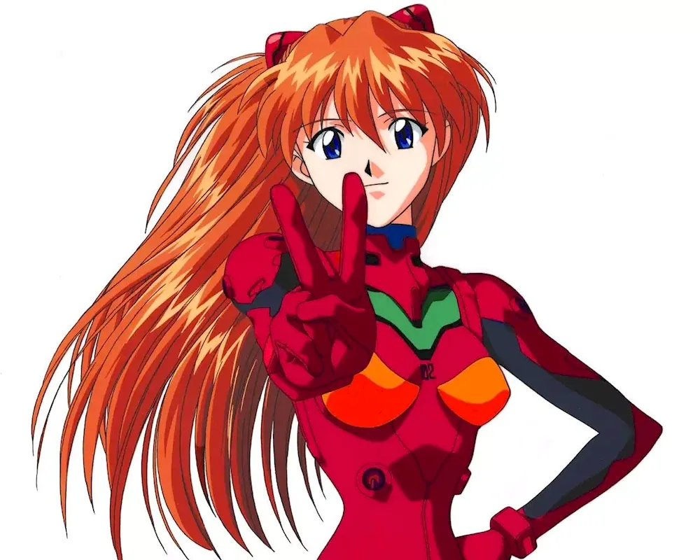 Evangelion characters Aska