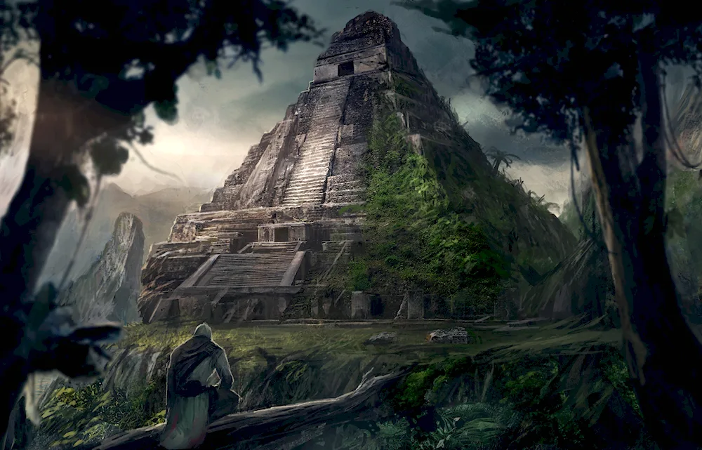 Assassin's Creed 3 ancient Maya temple