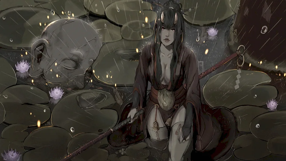 Asura demon Samurai