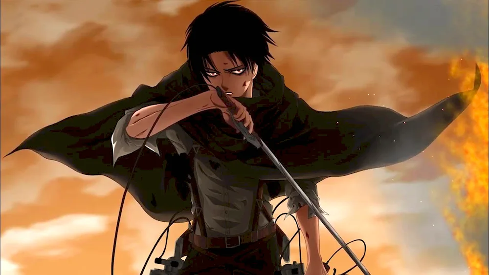 Attack of the Titans Levi Ackerman