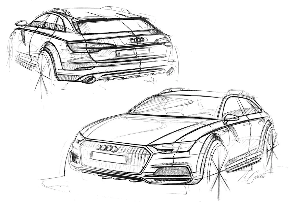 VAZ[ 2107 drawing tuned