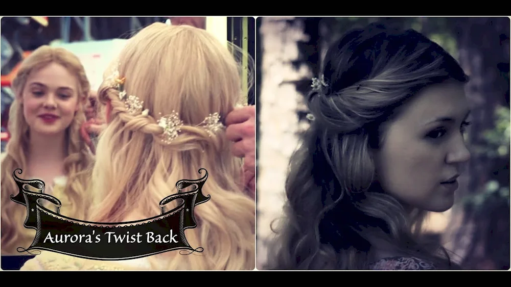 Aurora Maleficent hairstyle