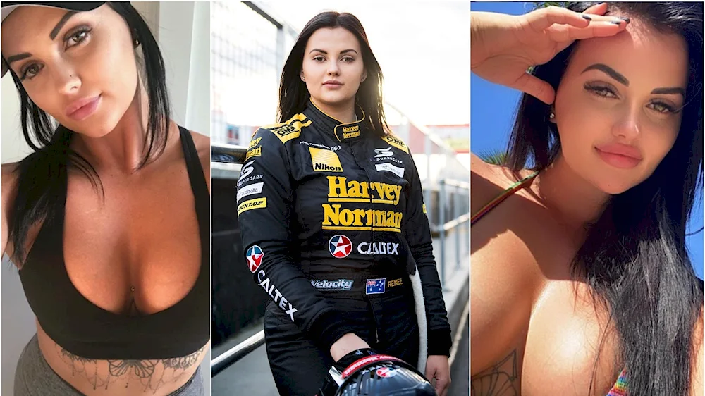 Car racer Renee Gracie