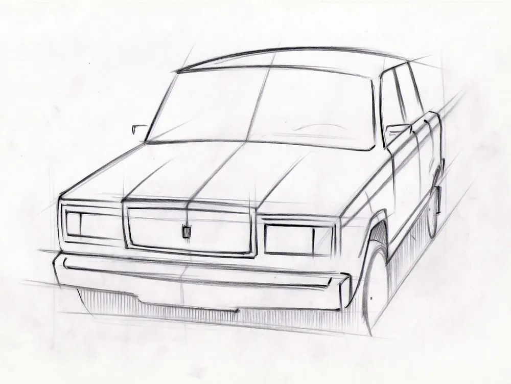 Car drawing
