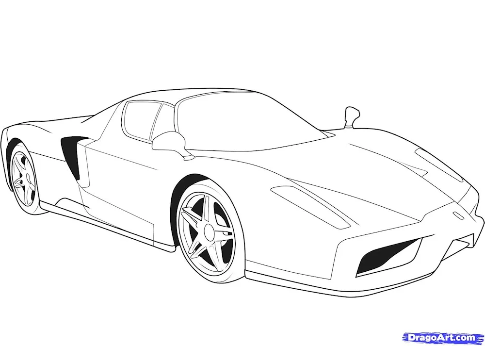 Car drawing