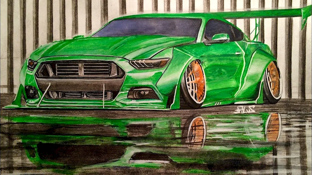 BMW e34 pencil
