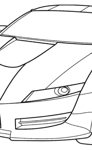 Cars colouring