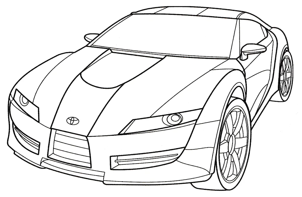 Cars colouring
