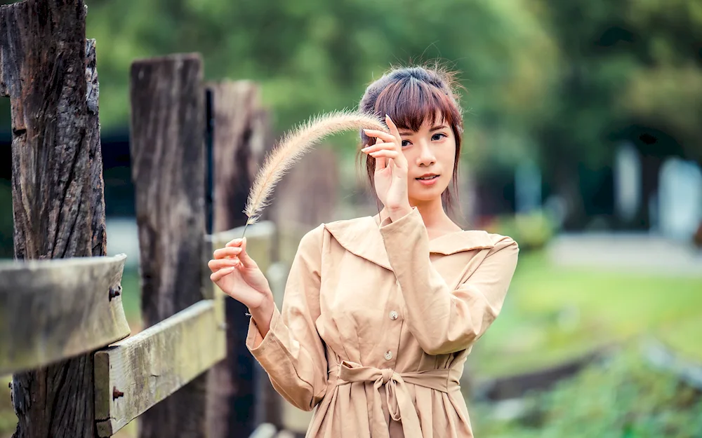 Korean woman portrait