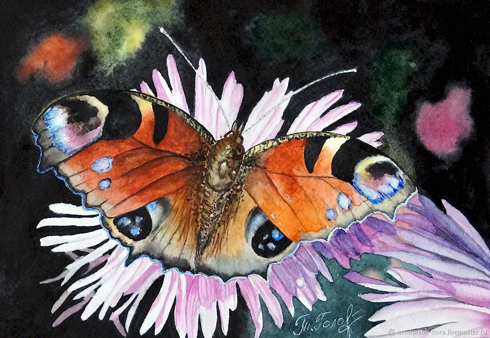 Butterfly painting