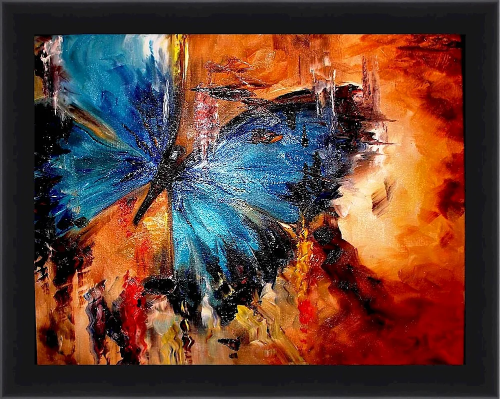 Butterfly painting