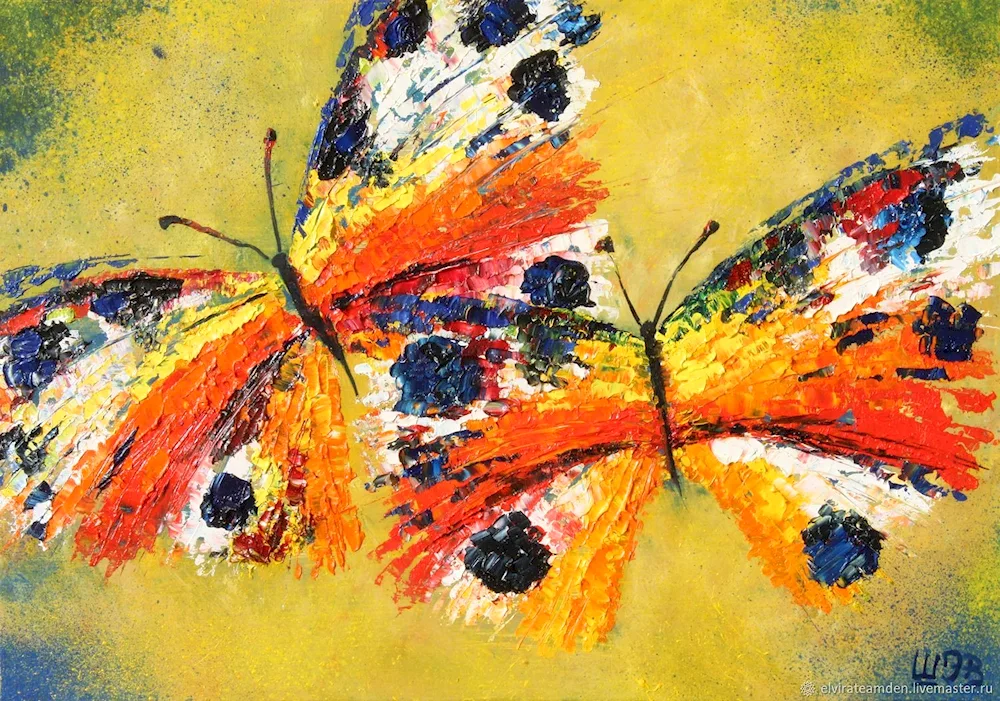 Butterfly painting