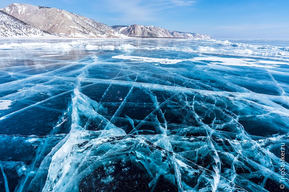 Lake Baikal ice