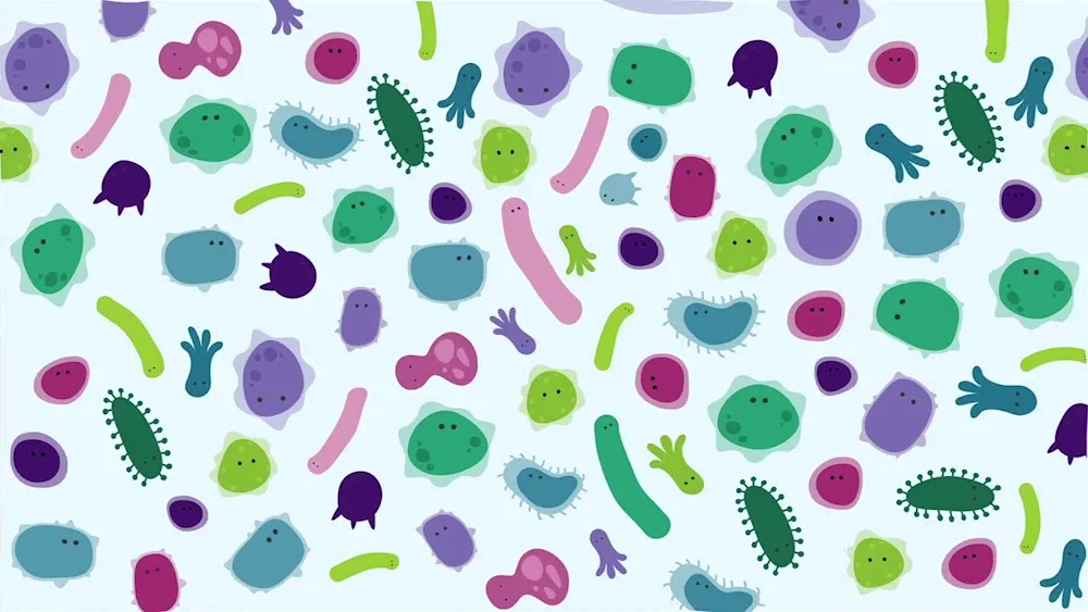 Bacteria background