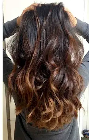 Balayage 2022 on dark hair