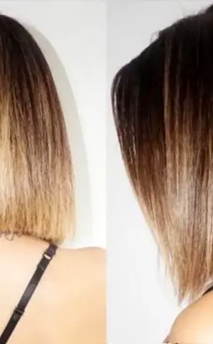 Balayage on Bob bob