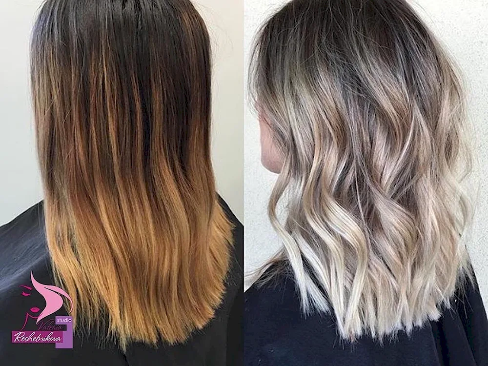 Cascade balayage