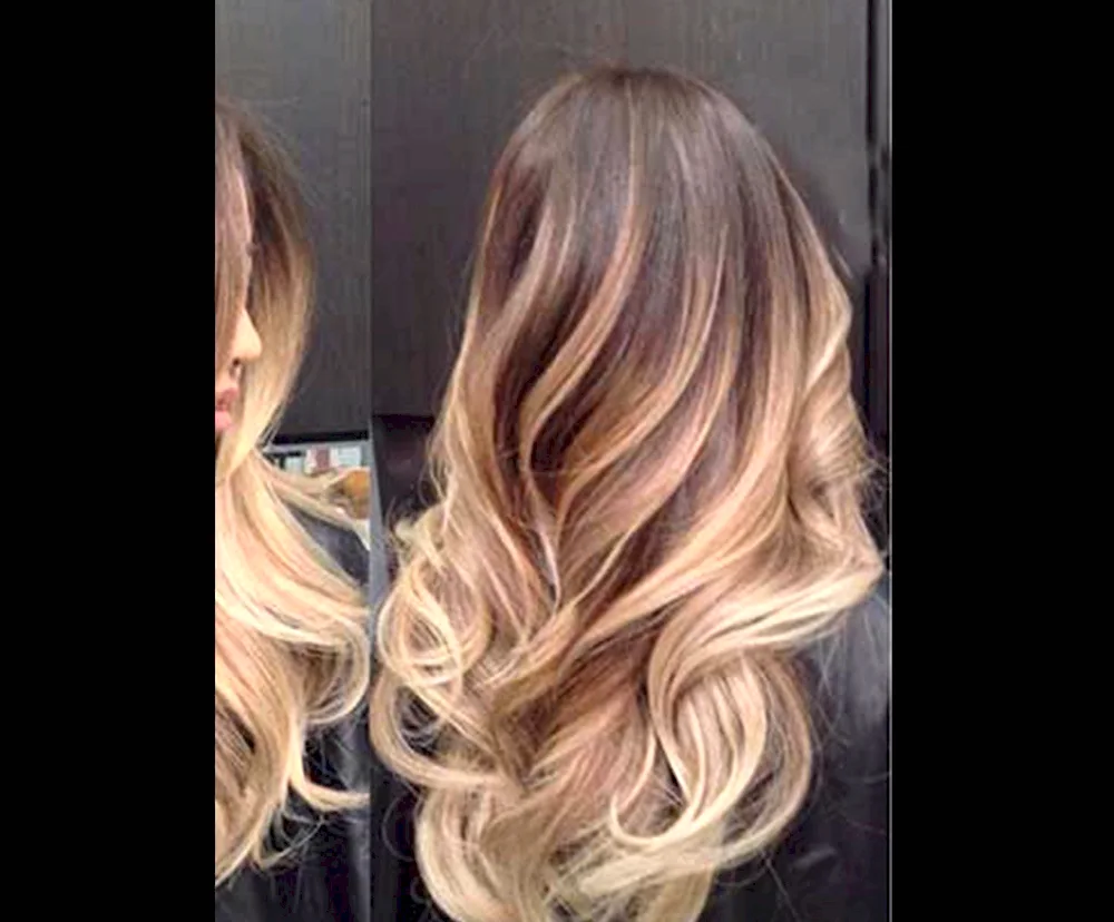 Cascade balayage