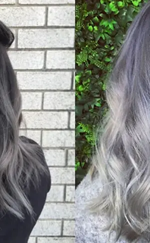 Balayage ash