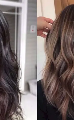 Chocolate Balayage Chatouche Balayage