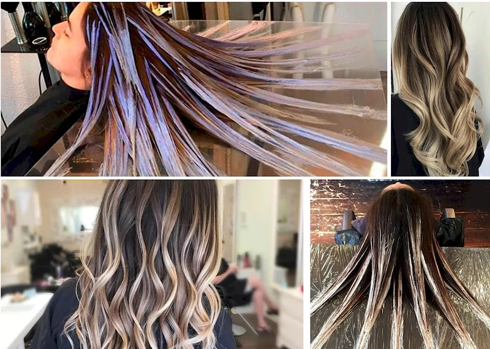 Balayage application technique