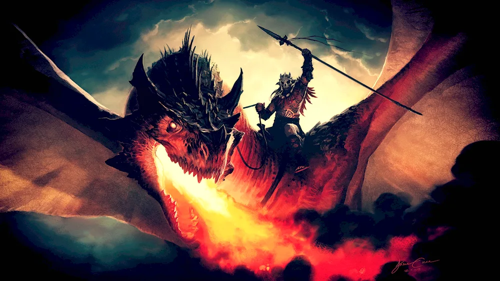 Desktop wallpaper 1920x1080 dragons