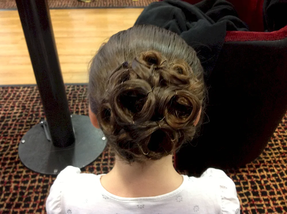 Ballroom hairstyles for girls