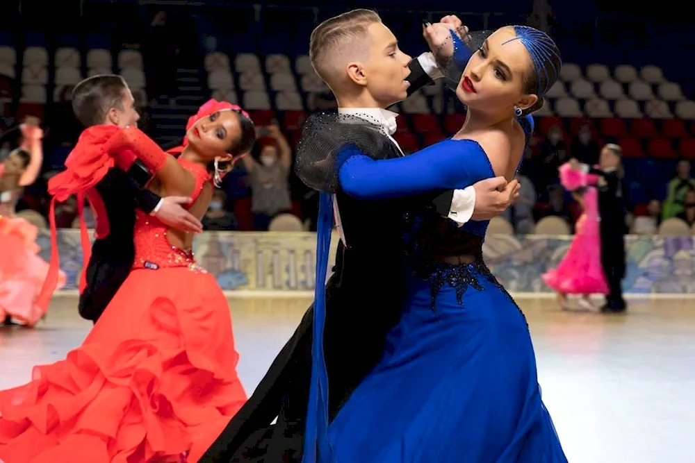 Angelina Barkova and Evgeny Sveridonov