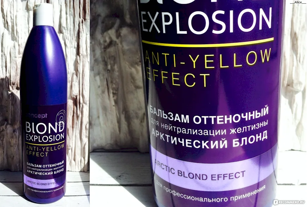 Active blond tinting balm 300ml Anti- Yellow Concept
