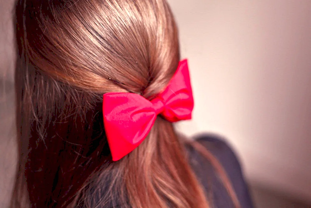 Bow hairpin for hair