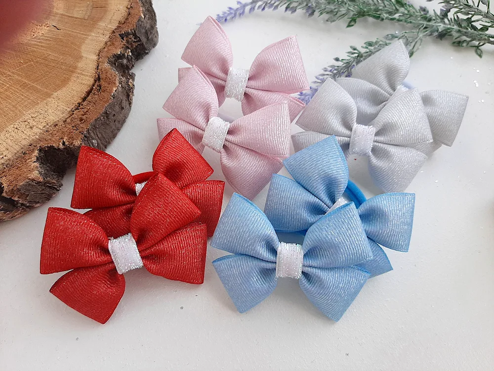 Banthas from ribbon with lurex