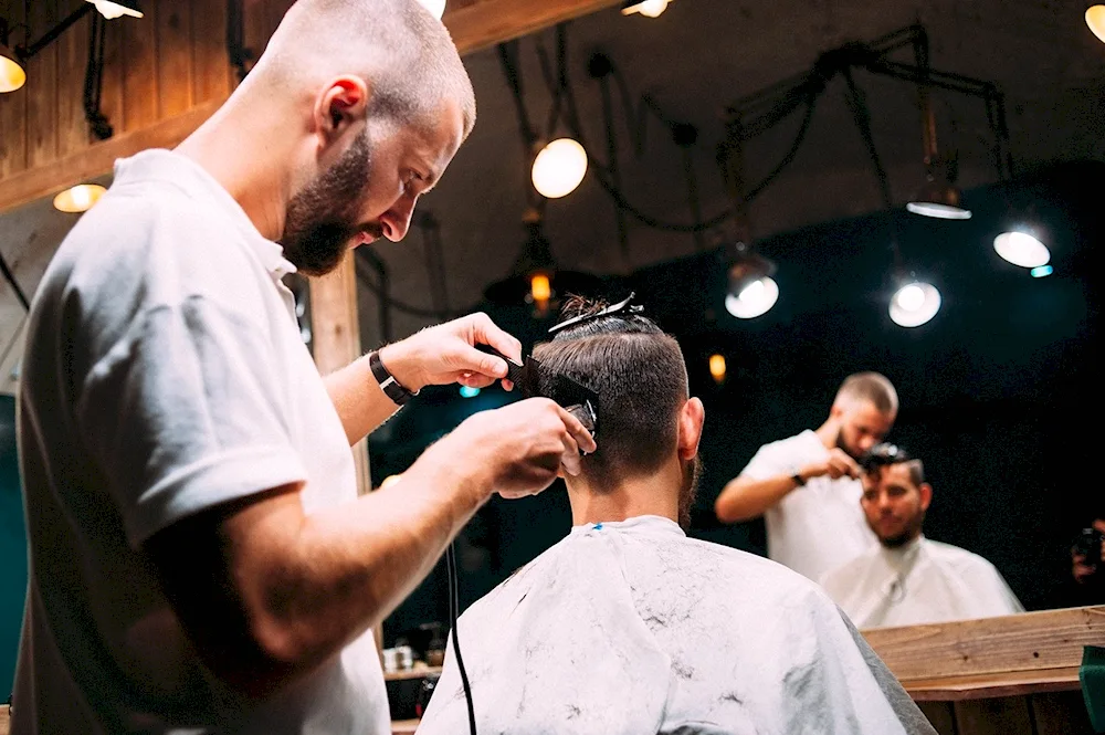 Barber haircuts
