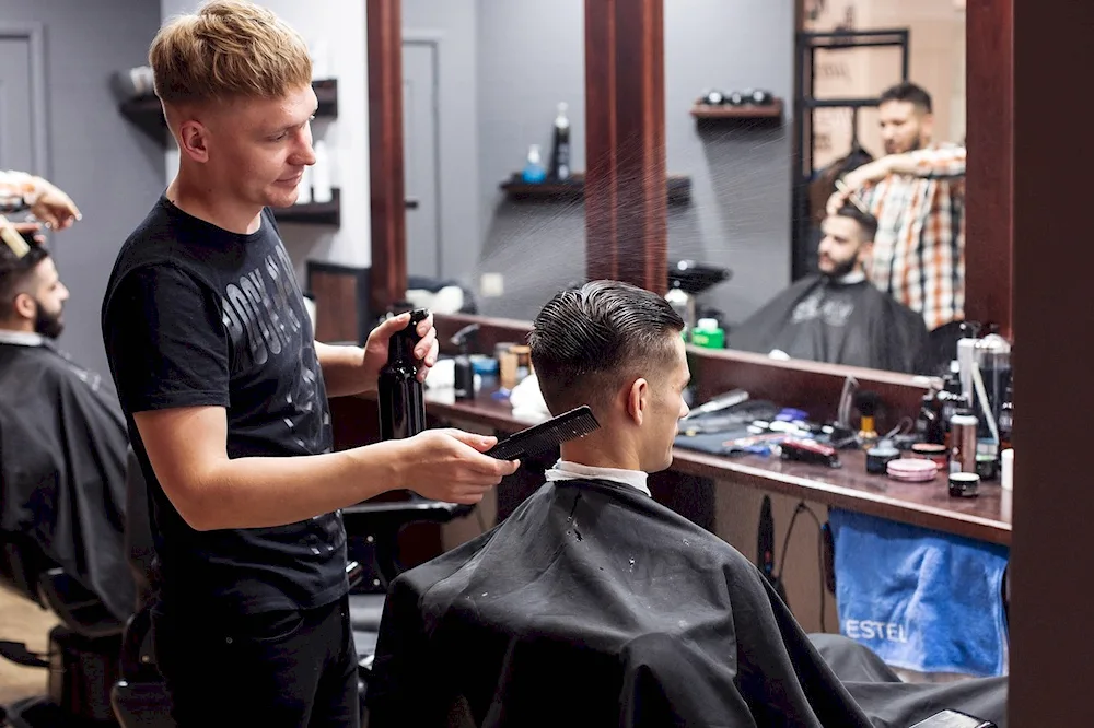 Barbershop haircuts