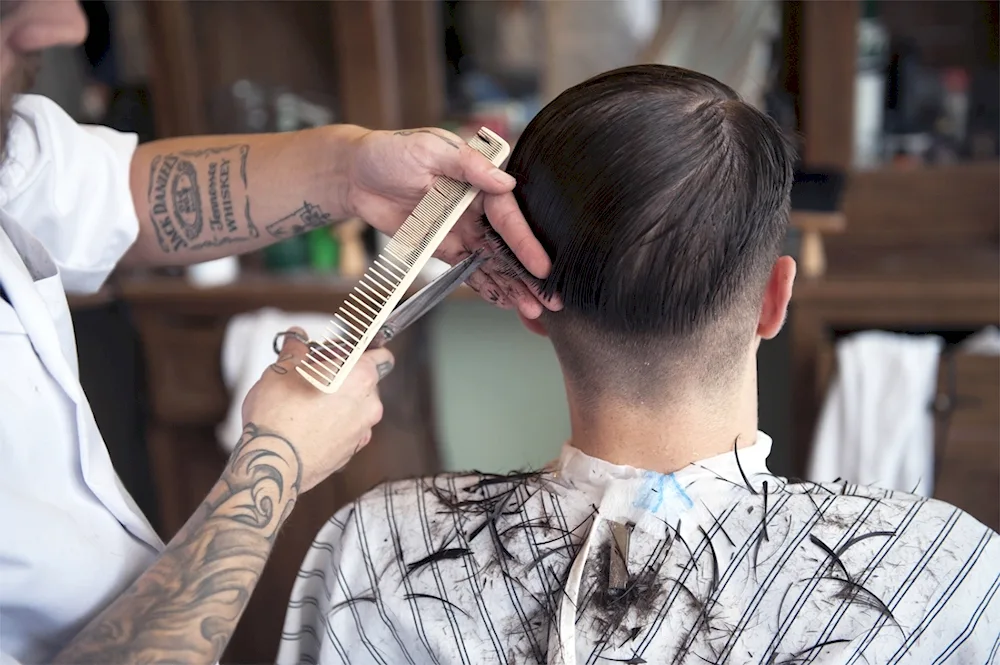 Barbershop haircuts