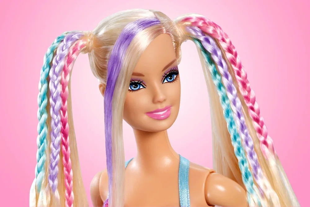 American Girl hair for dolls. Canekalon Barbie
