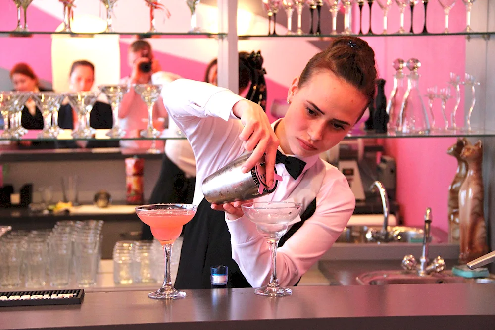 Waiter in a restaurant