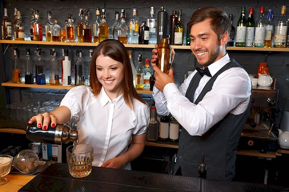 Beautiful waiter