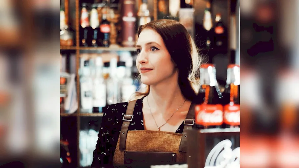 Barman woman