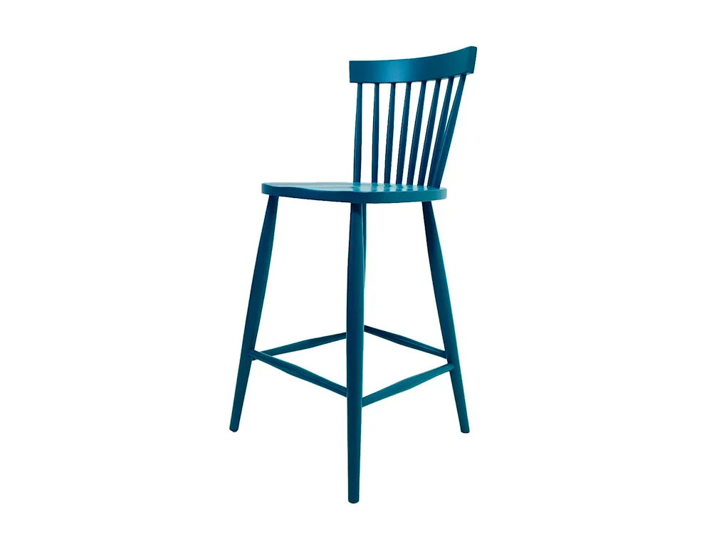 Bar stool houndstooth