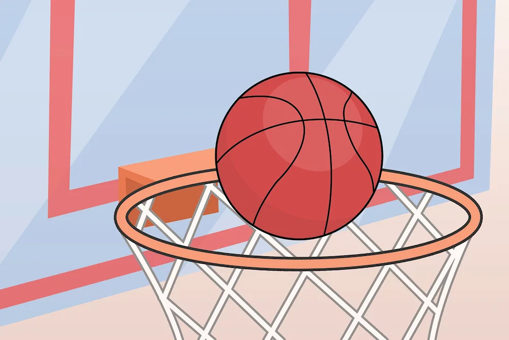 Basketball drawing