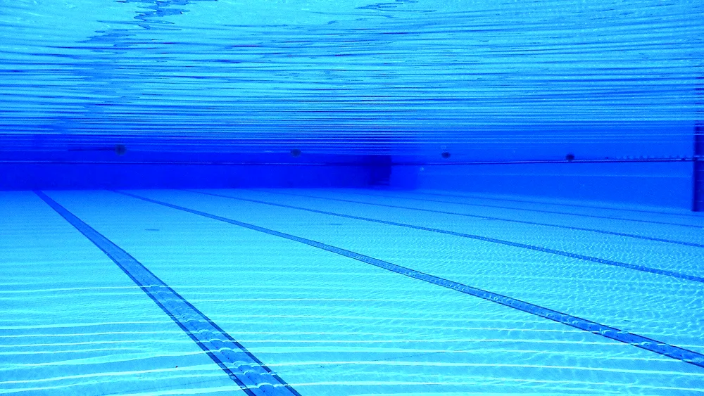 Submerged pool