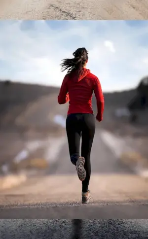 Running girl